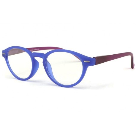 Lunettes De Lecture Femme Violettes à Paillettes - Dioptrie +1.00 - Monture Ovale Légère - Modèle Flavy
