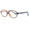 Monture enfant orange et bleue Jem 7 a 12 ans anciennes collections divers