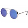 Lunette de soleil ronde miroir bleu Oblada anciennes collections divers