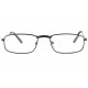 Lunettes loupe noires rectangles metal Flexya Lunette Loupe New Time
