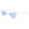 Lunettes soleil triangle blanc et bleu Tripoints Lunettes de Soleil Spirit of Sun