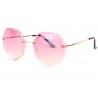 Grandes lunettes soleil femme fashion rose rondes Daisy anciennes collections divers