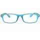Lunettes lecture bleues rectangles classe Lectya anciennes collections divers