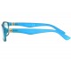 Lunettes lecture bleues rectangles classe Lectya anciennes collections divers