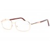 Lunettes Loupe Classique Mixte dorée