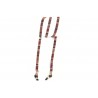 Cordon lunettes original rouge ethnique Luck Accessoires lunettes Loupea
