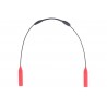 Cordon lunettes noir tresse en drisse