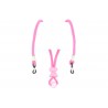 Cordon lunettes noir tresse en drisse