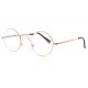 Lunettes loupe rondes dorees metal vintage Leny Lunette Loupe New Time