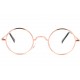 Lunettes loupe rondes dorees metal vintage Leny Lunette Loupe New Time