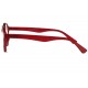Lunettes loupe rouges tendance Lary Lunette Loupe New Time