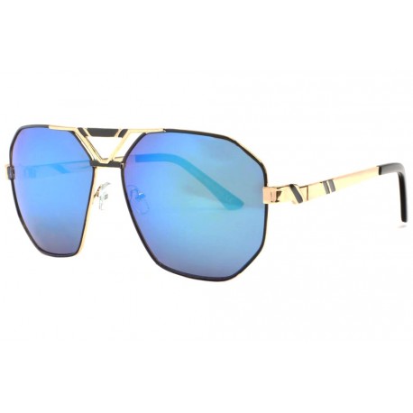 Grandes lunettes soleil Miroir Bleu Tendance Classe Nolas anciennes collections divers