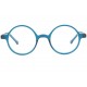 Lunettes loupe rondes bleues tendance slim Apy Lunette Loupe New Time