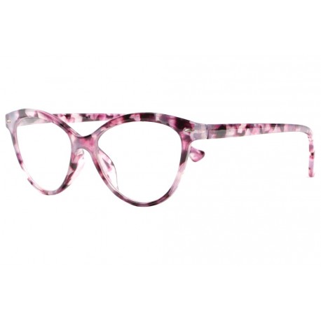 Lunettes Loupe femme rose parme papillon Naly Lunette Loupe New Time