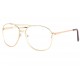 Grandes lunettes loupe métal dorées Optya Lunette Loupe New Time