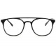 Grandes lunettes sans correction noir mat classe Nolsan anciennes collections divers