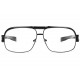 Grandes lunettes sans correction geek noires rectangles Mazzy Lunettes sans correction Spirit of Sun