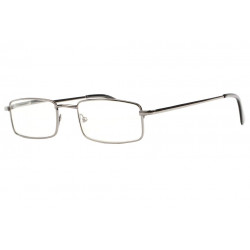 Fines lunettes loupe metal gris rectangles Escoy