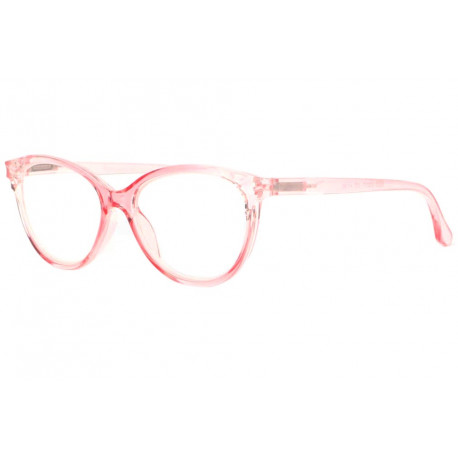 Lunettes loupe roses transparentes papillon Well Lunette Loupe New Time