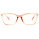 Grandes lunettes loupe femme marron transparent Maly Lunette Loupe New Time
