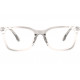 Grandes lunettes de lecture femme grises transparentes Maly Lunette Loupe New Time
