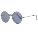 Fines lunettes de soleil rondes grises en métal Thyk Lunettes de Soleil SOLEYL