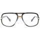 Grosses lunettes sans correction noires fashion rectangles Kall Lunettes sans correction SOLEYL