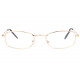 Petites lunettes loupe metal dore rectangles Xaky Lunette Loupe ProLoupe