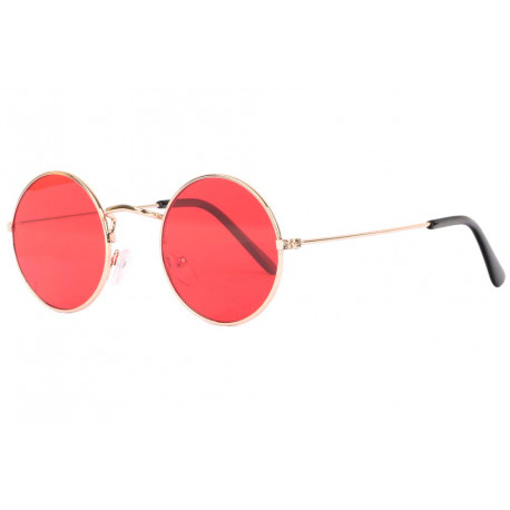 Petites lunettes de soleil rondes rouges fashion Submy Lunettes de Soleil Eye Wear