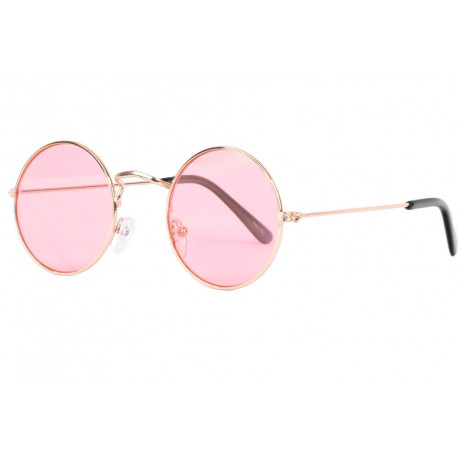 Petites lunettes de soleil rondes roses tendances Submy Lunettes de Soleil Eye Wear