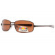 Fines Lunettes de soleil polarisées Sport Marron Metal Larcy Lunettes de Soleil Eye Wear