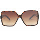Grandes lunettes de soleil femme marrons ecailles fashion Zek anciennes collections divers