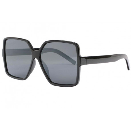 Grandes lunettes de soleil femme noires tendance Zek Lunettes de Soleil Eye Wear