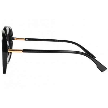 Grosse lunette de discount soleil noir femme