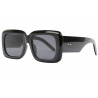 Grosses lunettes de soleil masque femme noires Kylla Lunettes de Soleil Spirit of Sun