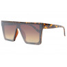 Grandes lunettes de soleil Ecailles Marrons Fashion Yko Lunettes de Soleil Spirit of Sun