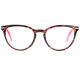Lunettes loupe femme roses ecailles fantaisies papillon Zely Lunette Loupe New Time