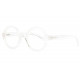Grosses lunettes loupe rondes transparentes fantaisies classe Circy Lunette Loupe New Time