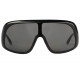 Très grandes lunettes de soleil noires fashion masque tendance Yek Lunettes de Soleil Eye Wear
