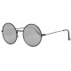 Fines lunettes de soleil rondes miroir gris classe Zhyk Lunettes de Soleil Eye Wear