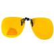 Grand clip lunettes de conduite de nuit surlunettes polarisantes jaunes Kyp Accessoires lunettes Loupea