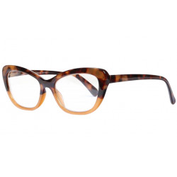 Lunette loupe femme ovale marron Jess