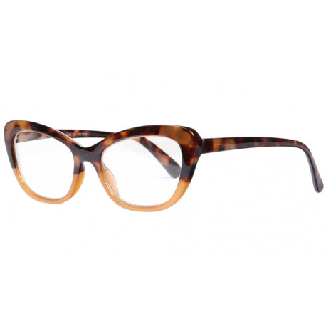 Lunette loupe femme ovale marron Jess