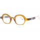 Lunettes loupe rondes originales beiges fashion Streny Lunette Loupe ProLoupe