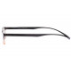 Lunettes de lecture noires rectangles classe Lectya