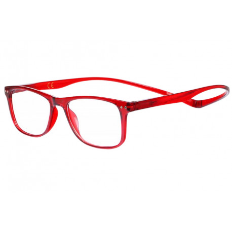 Lunettes de lecture noires rectangles classe Lectya