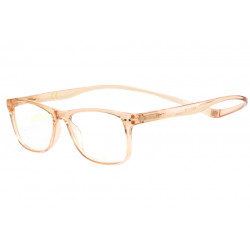 Lunettes de lecture noires rectangles classe Lectya