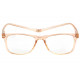 Lunettes de lecture noires rectangles classe Lectya