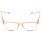 Lunettes de lecture noires rectangles classe Lectya