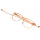 Lunettes de lecture noires rectangles classe Lectya